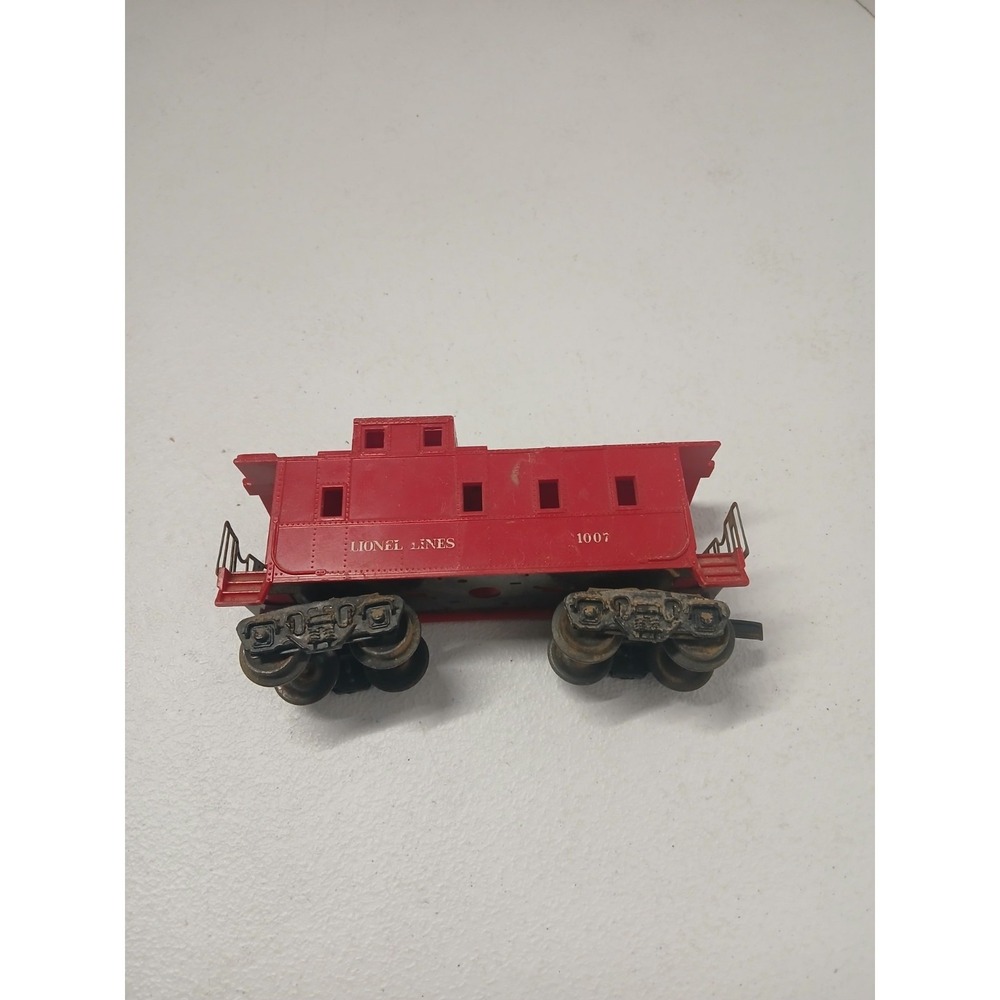 Lionel Trains O Scale Model Train Scout Caboose No 1007 Postwar - For Parts